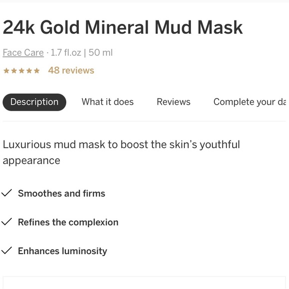 Ahava - 24k Gold Mineral Mask - Picture 5 of 5